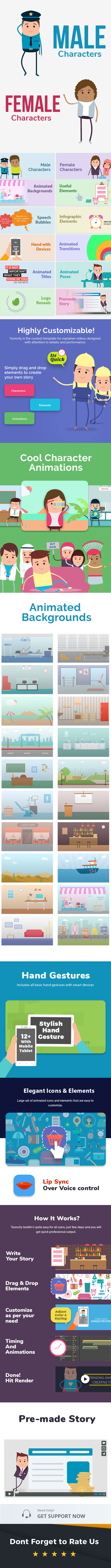Explainer Video ToolKit | ToonCity 2 - 1