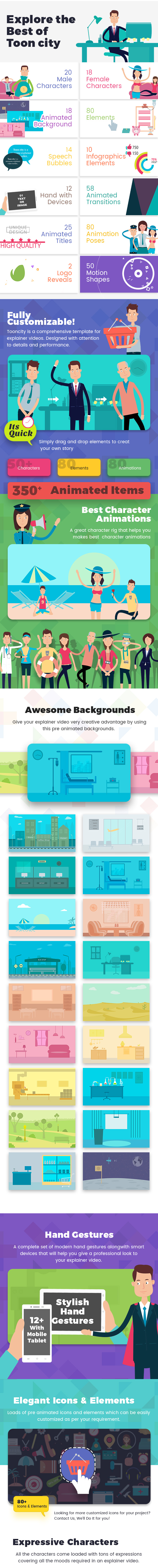 Explainer Video ToolKit | ToonCity - 3