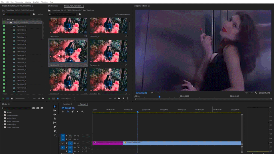 Transitions for Premiere Pro - 1